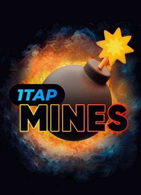 1Tap Mines logo – Crash Games by Turbo Games at Tower Casino