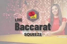 Play the Baccarat Squeeze slot by Evolution on Tower Casino