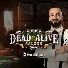 Dead or Alive: Saloon logo by Evolution at Tower Casino