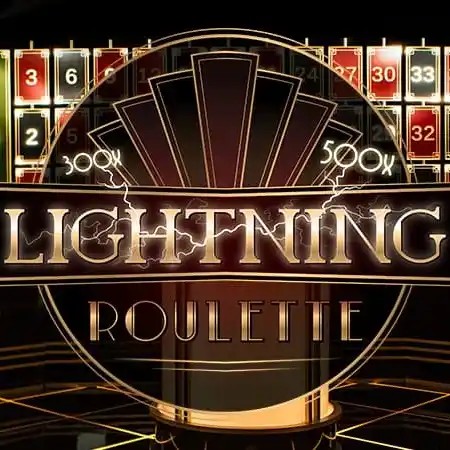 Lightning Roulette slot icon by Evolution, available at Tower Casino