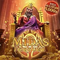 Midas Fortune online game logo by PG Soft on towercasino.win