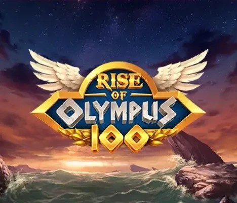Rise of Olympus 100 logo by Play'n GO at Tower Casino